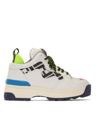 Fendi White Forever T Rex Sneakers