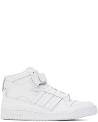 adidas Originals White Forum Sneakers