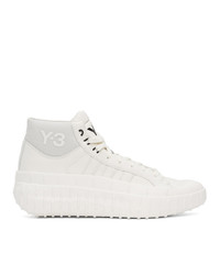 Y-3 White Gr1p Gtx High Sneakers