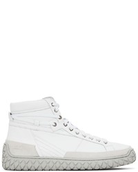 A-Cold-Wall* White Granulite Hi Sneakers