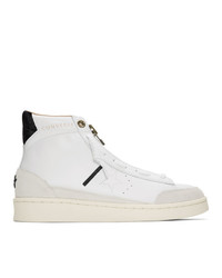 Converse White Ibn Jasper Edition Pro Leather Mid Sneakers