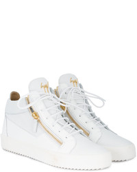 Giuseppe Zanotti Design White Kriss Hi Top Sneakers