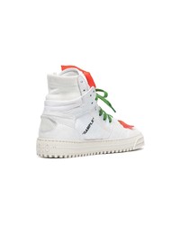 Off-White White Off Court 30 Leather Sneakers