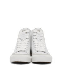 Rag and Bone White Rb High Top Sneakers