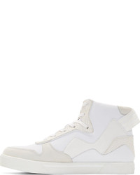 Y-3 White Rydge Ii High Tops