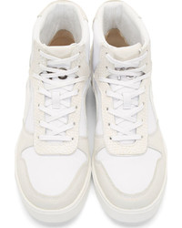 Y-3 White Rydge Ii High Tops