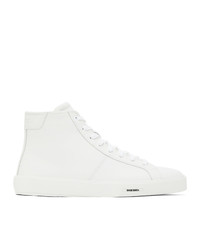 Diesel White S Mydori Mc High Sneakers