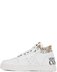 VERSACE JEANS COUTURE White Starlight High Sneakers