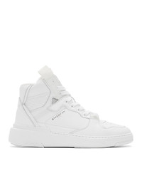 Givenchy White Wing High Sneakers