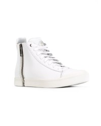 Diesel Zipped Hi Top Sneakers