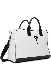 AMI Alexandre Mattiussi White Puma Edition Grip Duffle Bag