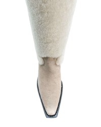 McQ Alexander McQueen Knee Length Cowboy Boots