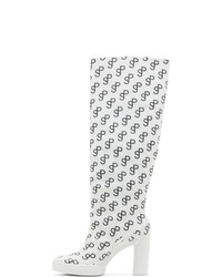 Saks Potts White And Black Ecco Edition Sculpted Motion 75 Boots
