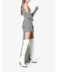 Off-White White For Walking 120 Knee Boots
