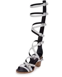 Balenciaga Belted Gladiator Sandal $1,475 | Neiman |