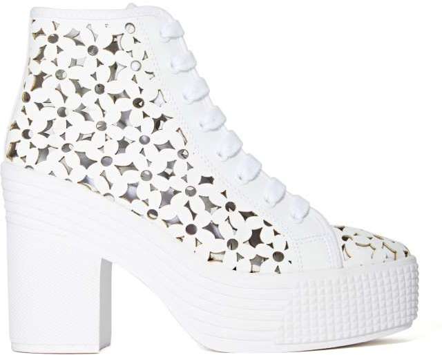companion Pacific Sortie Nasty Gal Jc Play By Jeffrey Campbell Asif Platform Sneaker White Daisies,  $122 | Nasty Gal | Lookastic
