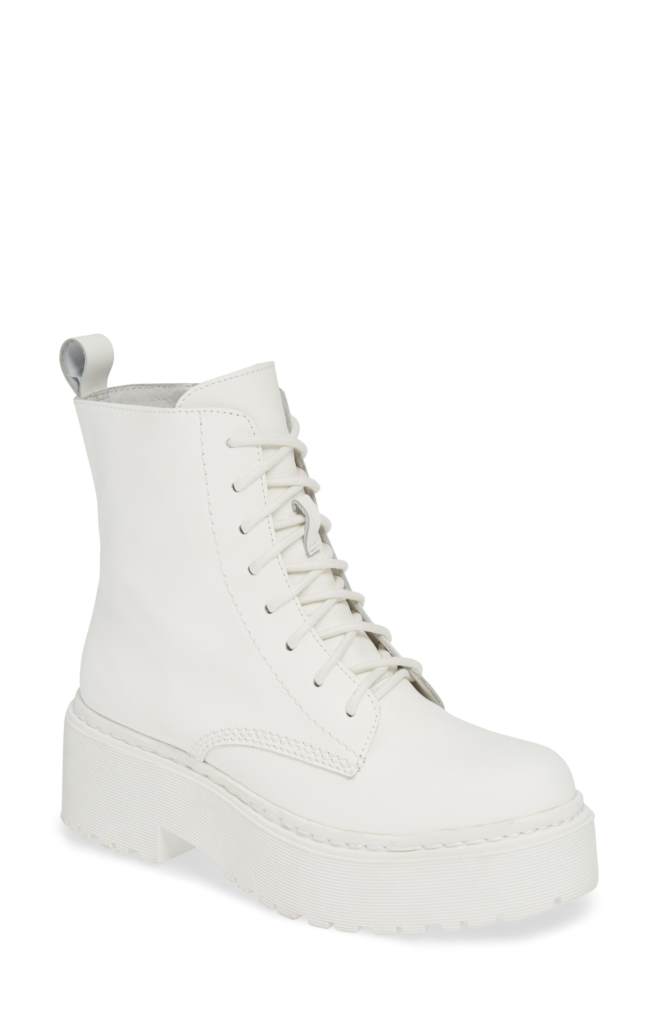 jeffrey campbell white combat boots