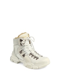 Gucci Journey Genuine Shearling Hiker Boot