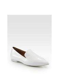 3.1 Phillip Lim Spade Leather Loafers White