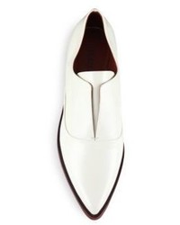 Derek Lam 10 Crosby Addie Patent Leather Point Toe Loafers