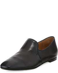 The Row Alys Flat Leather Loafer Flat
