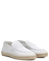 Vince Daria Leather Espadrille Loafers