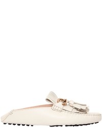 Tod's Gommino Chain Tassels Leather Loafers