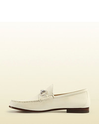 Gucci Unlined Leather Horsebit Loafer