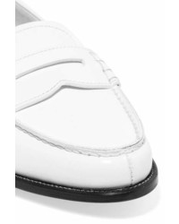 Church's Kara Glossed Leather Loafers White