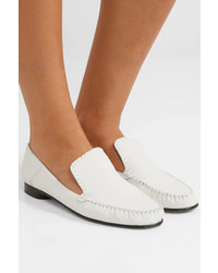3.1 Phillip Lim Nadia Stitched Textured Leather Loafers