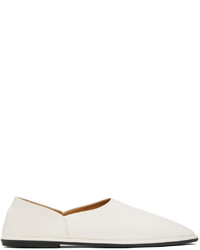 The Row Off White Canal Slip On Loafers