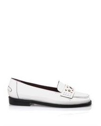 Opening Ceremony Stud Embellished Leather Loafers