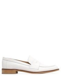 Mango Outlet Leather Penny Loafers