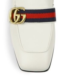 Gucci Peyton Leather Loafers