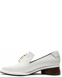 Reike Nen Leather Ring Square Loafers