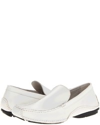 ... white leather loafers pakerson white italian handmade leather loafer