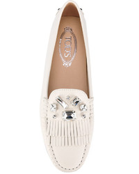 Tod's Stoned Trim Loafers