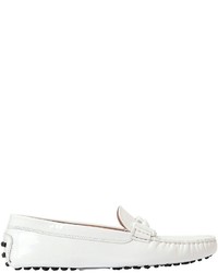 Tod's Gommino Double T Patent Leather Loafers