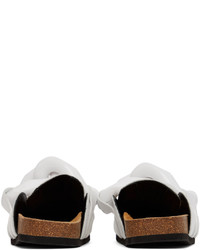 JW Anderson White Chain Loafers