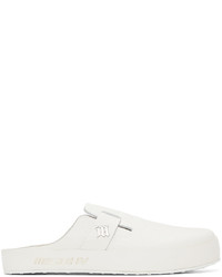 Misbhv White Monogram Home Shoe Loafers