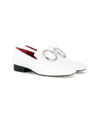 Dorateymur White Patent Leather Harput Loafers