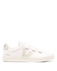 Veja 3 Lock Touch Strap Leather Sneakers