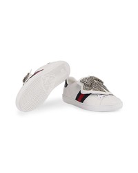 Gucci Ace Sneaker With Removable Embroideries