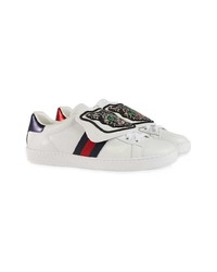 Gucci Ace Sneakers With Removable Patches