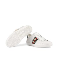 Gucci Ace Studded Leather Sneakers