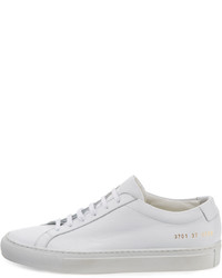 Common Projects Achilles Leather Low Top Sneaker White