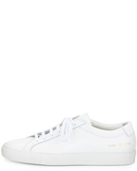 Common Projects Achilles Leather Low Top Sneakers White