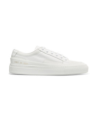 Common Projects Achilles Super Leather And Canvas Sneakers