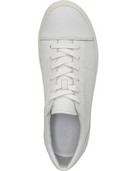 Vince Afton Leather Low Top Sneaker White