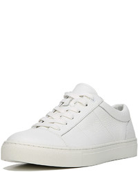 Vince Afton Leather Low Top Sneaker White